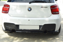 BMW 1-Serie F20/F21 M-Power 2011-2015 Bakre Splitter (Med Splitters) Maxton Design